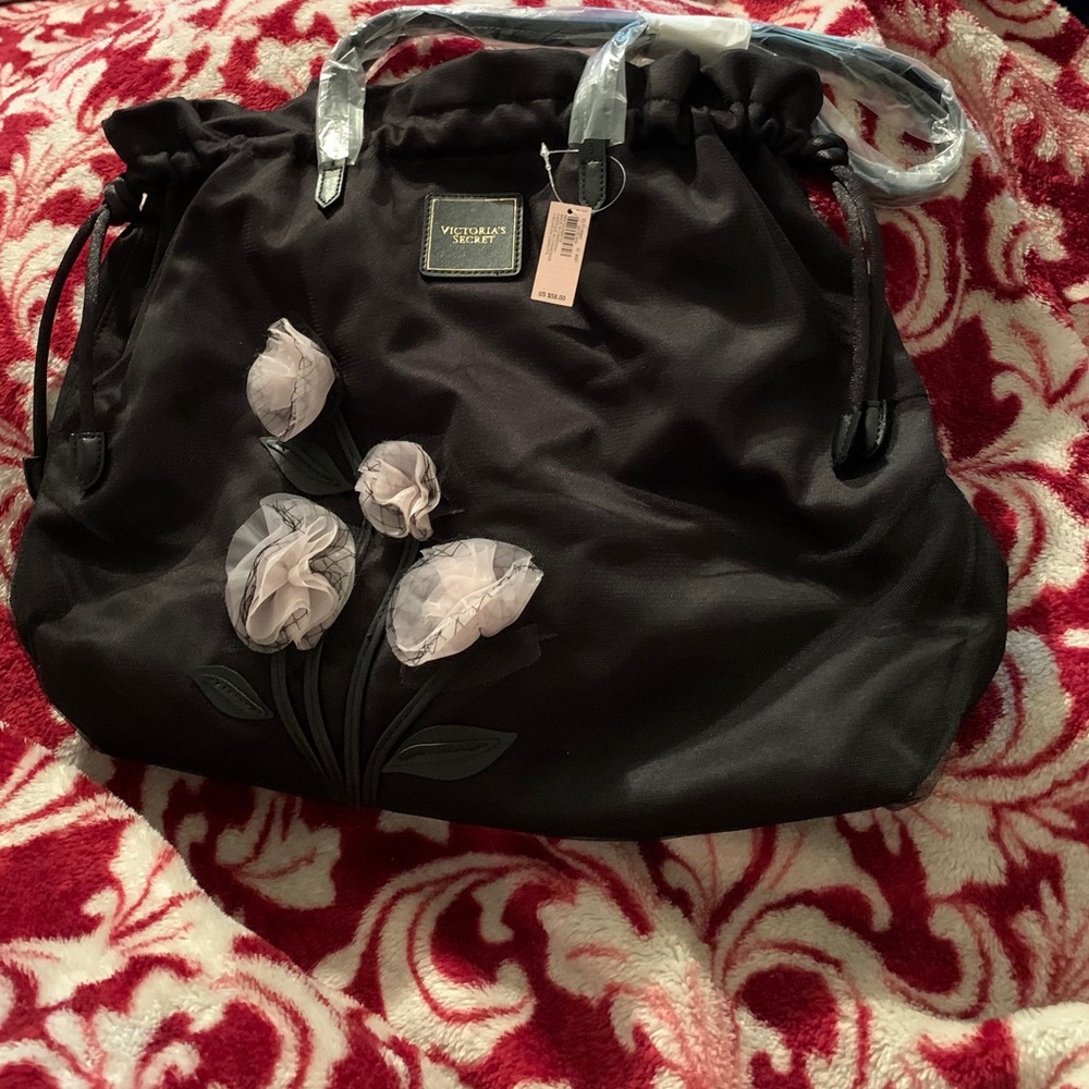 NWT Victoria’s Secret Black Tote